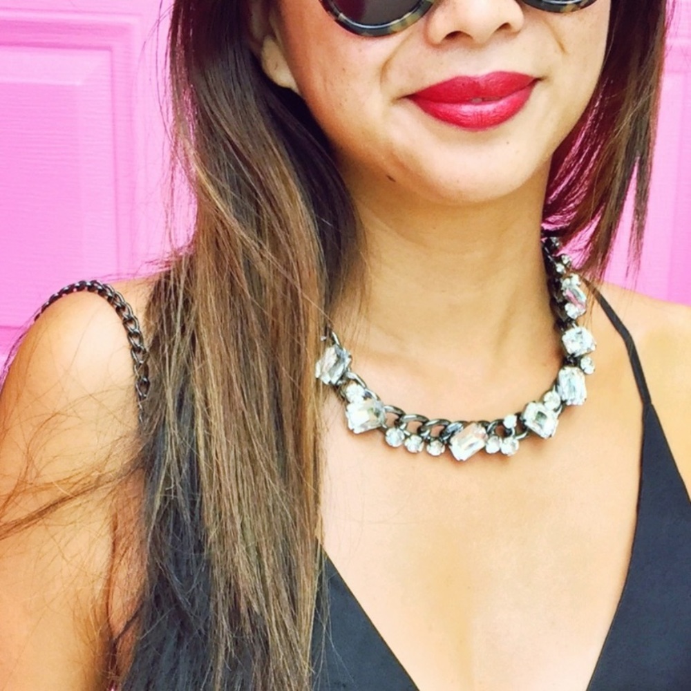 Crystal Links Necklace